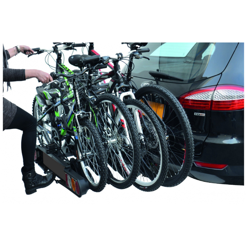 Porte vélo PURE INSTINCT 4 vélos  (boule attelage)