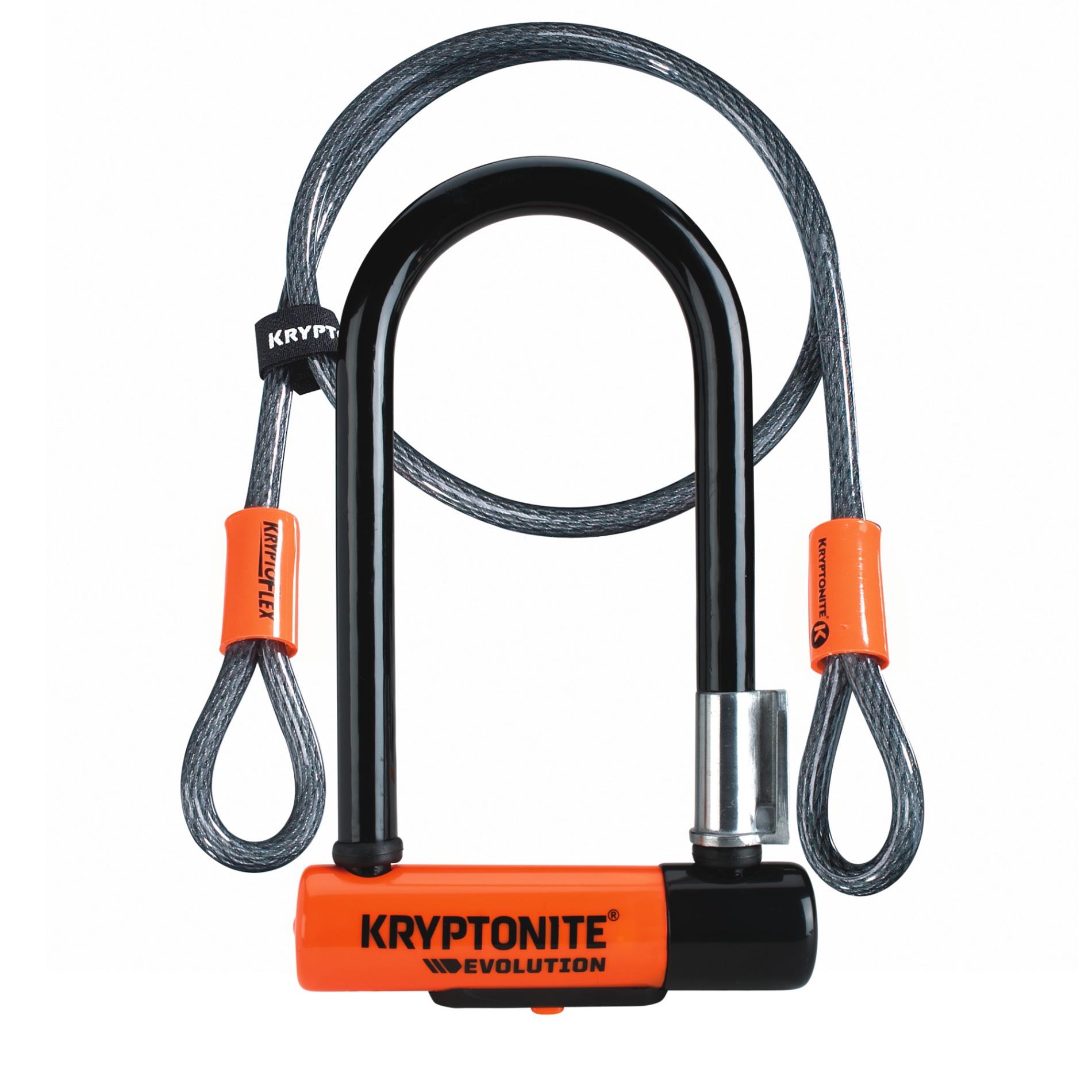 Antivol Evolution Mini-7 avec câble KryptoFlex Kryptonite